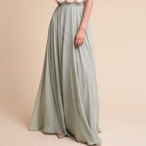 BHLDN Hampton Skirt (Morning Mist)